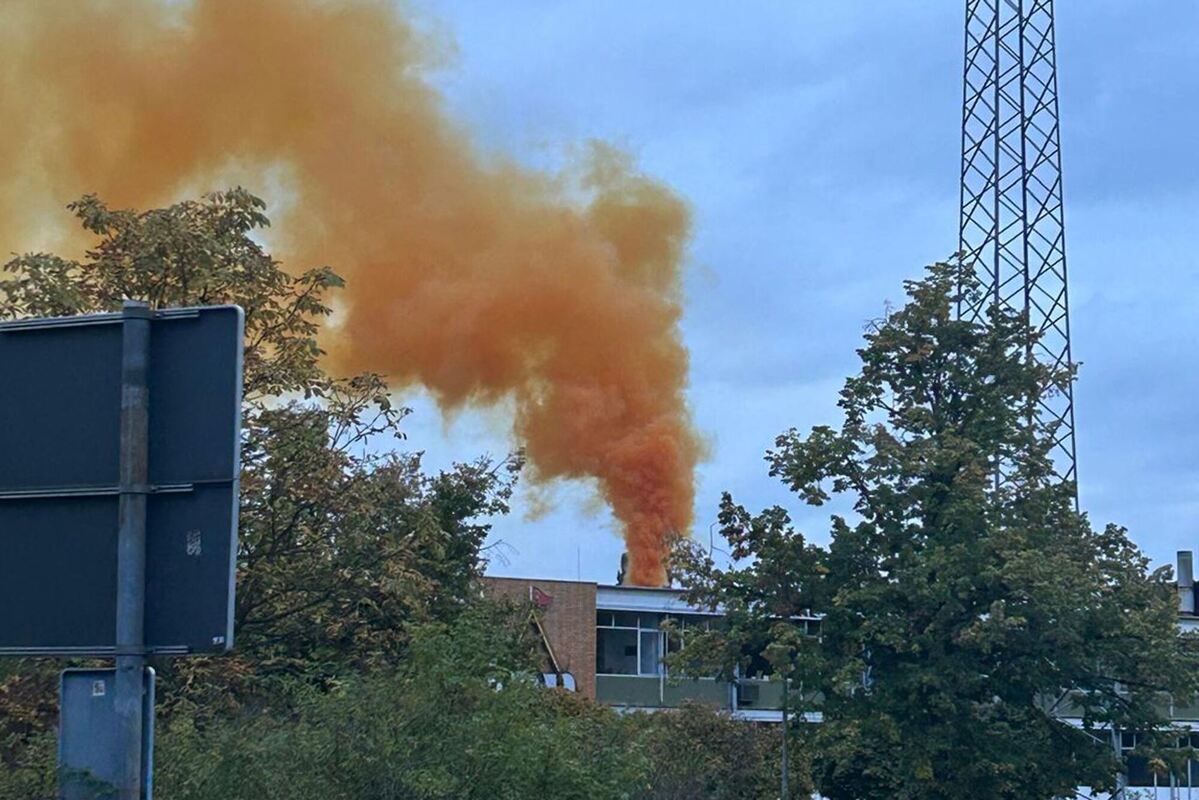 Warnung: Gaswolke über Aschaffenburg