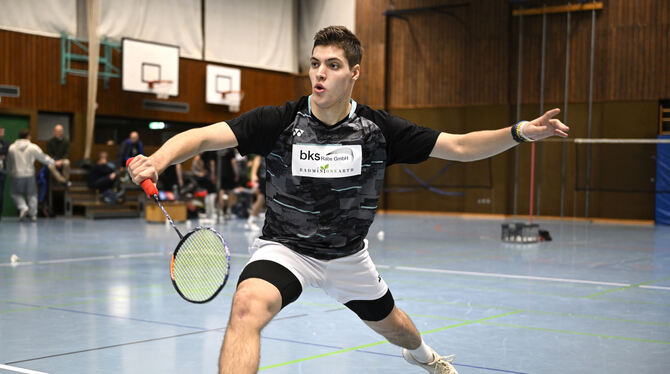 Weiterhin die Nummer eins bei der Spvgg Mössingen: Der Ukrainer Andrii Don. FOTO: PIETH Weiterhin die Nummer eins bei der Spvgg Mössingen: Der Ukrainer Andrii Don. FOTO: PIETH