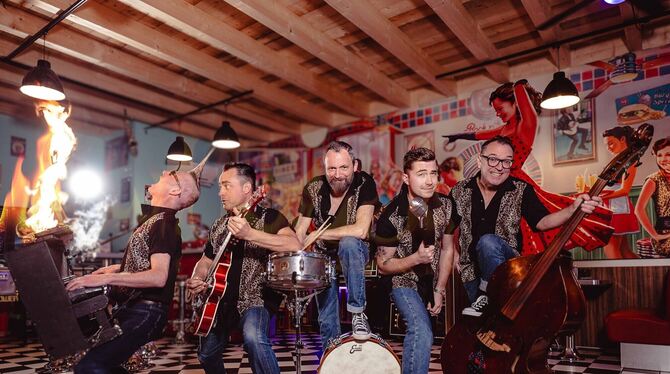 Szene Aktuell Das wohl vorerst letzte Konzert in der Wimsener Mühle steigt am Samstag mit The Wild Bobbin’ Baboons.