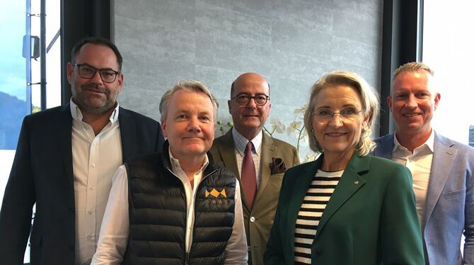 Vertreter des IHK-Gremium Tübingen zu Reformen, welche die Wirtschaft braucht. Von links: Arnd-Gerrit Rösch, Alexander Stagl, Ma