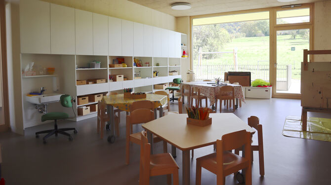 Im Atelier können sich die Kinder kreativ ausleben.