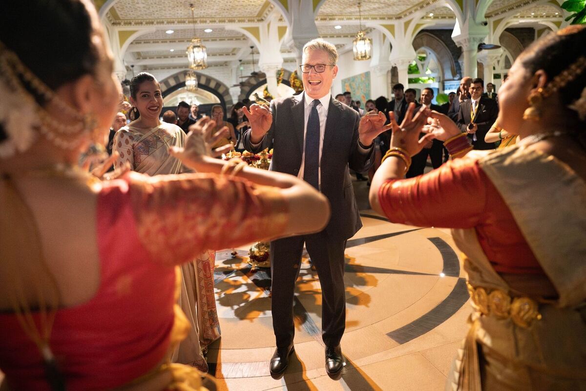 Premierminister Starmer zu Besuch in Indien