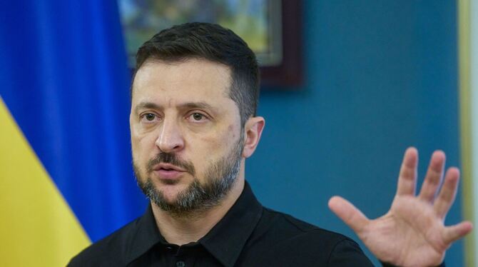 Präsident Wolodymyr Selenskyj Präsident Wolodymyr Selenskyj