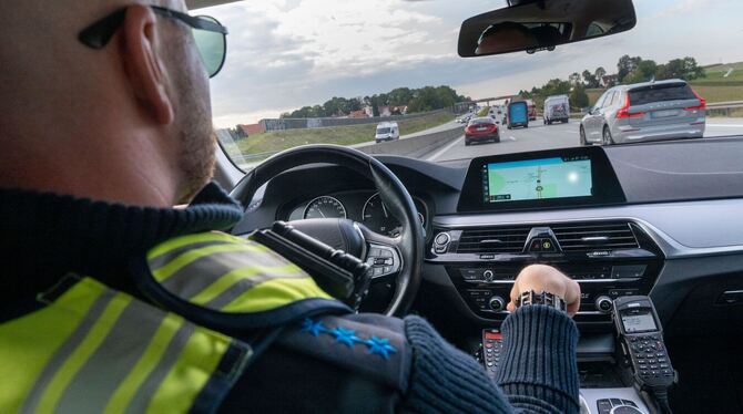 Großkontrolle der Polizei