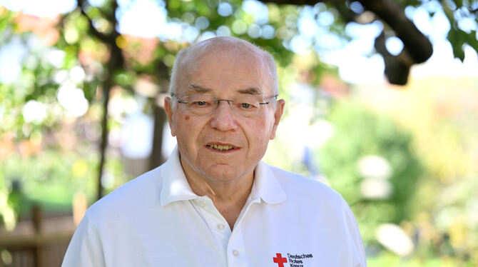 Gilt als einer der Erfinder des Reutlinger Tages der Sicherheit: Paul Mohl. Er war früher Chef des DRK Ortsvereines Reutlingen.