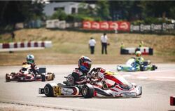 Das Wannweiler Kart-Talent Jonathan Maier unterstreicht seine beeindruckende Saison als Neuling mit Rang drei im Bundesendlauf.