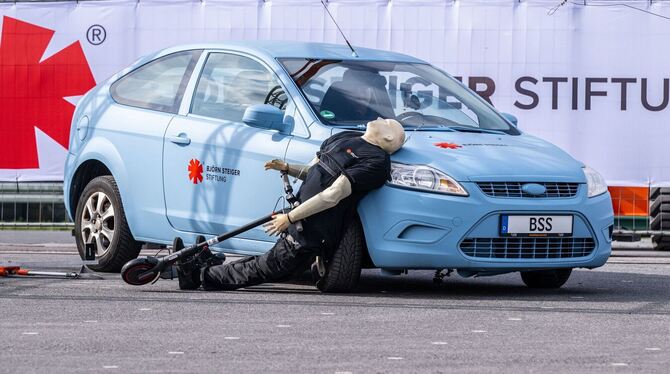 Forscher stellen Studie zu Unfällen mit E-Scootern vor