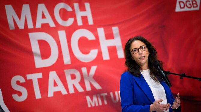 DGB-Chefin Yasmin Fahimi DGB-Chefin Yasmin Fahimi