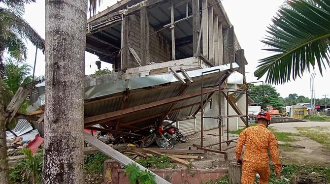 Erdbeben auf Philippinen