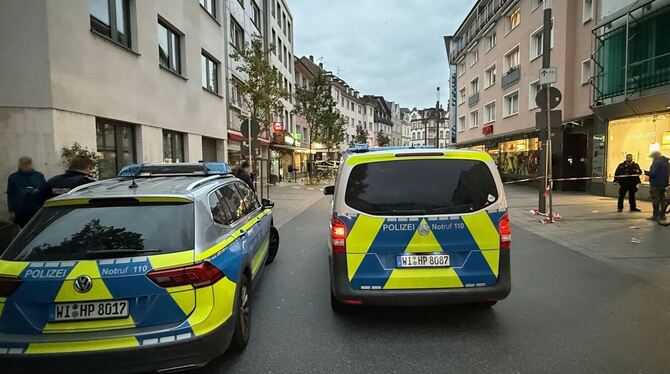 Schüsse auf Marktplatz in Gießen