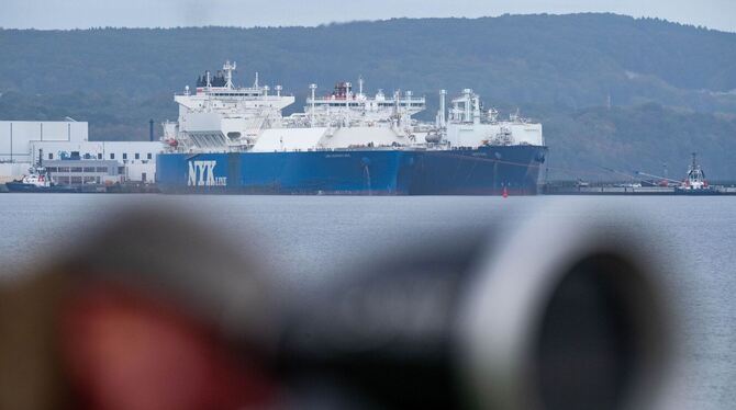Entwicklung der LNG-Importe an der deutschen Küste