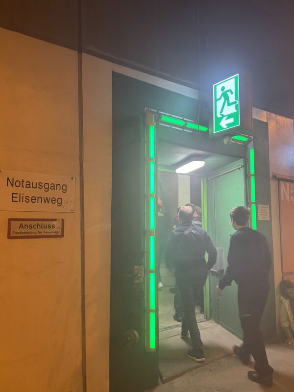 Notausgang Elisenweg