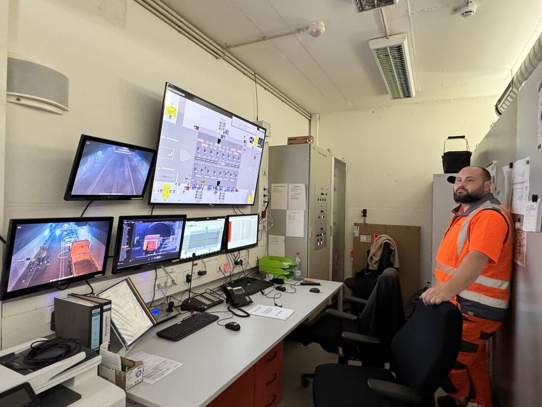 Steuerungszentrale Nordportal 2