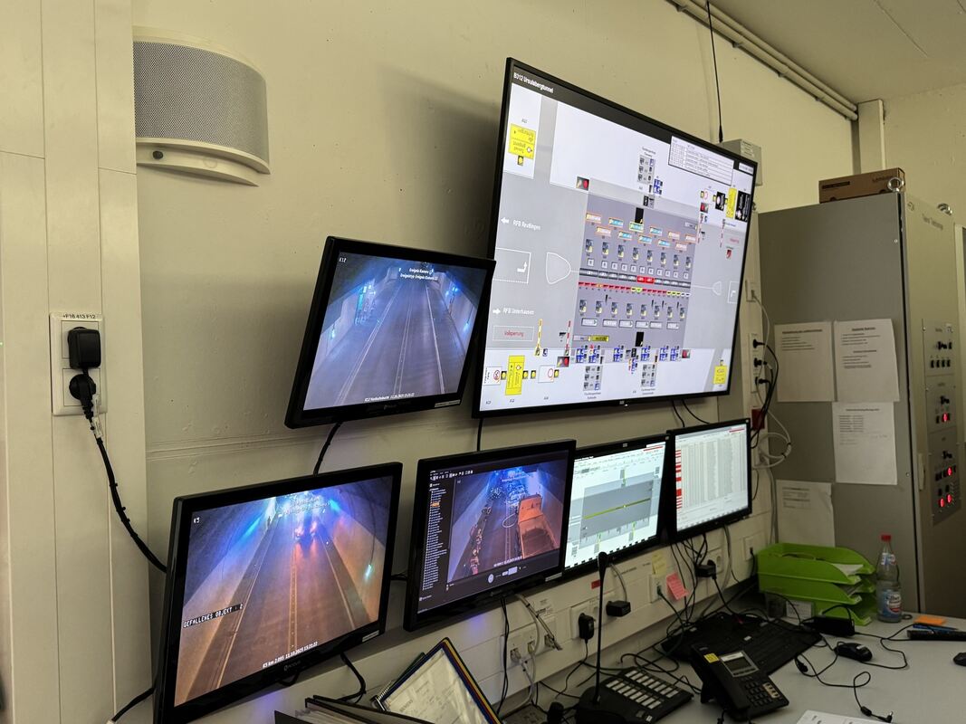 Steuerungszentrale Nordportal