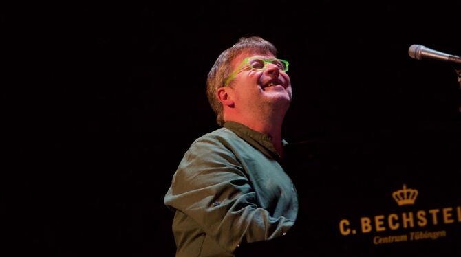 Jazz & Klassik Tage Pianist Patrick Bebelaar mit der Neuinterpretation von »Pantheon« im Sudhaus.