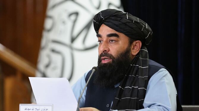 Pressekonferenz der Taliban