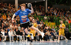 Überzeugt in Würzburg mit einer starken Leistung: Pfullingens Rechtsaußen Julius Schmidt.