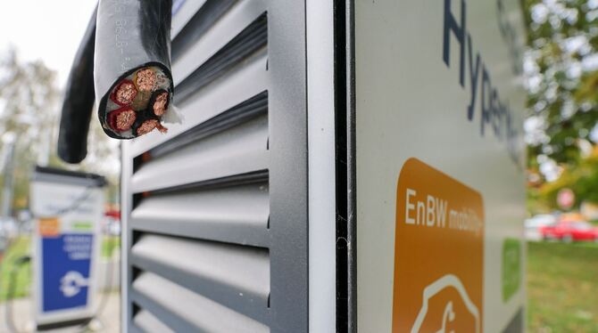 Kabeldiebstahl an Ladesäulen