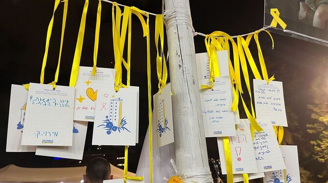 Nahostkonflikt - Israelis warten auf die Rückkehr der Geiseln