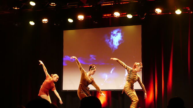 Tanzen Mogli und der Bär Balu kämpfen gegen den bösen Tiger Schirkan.