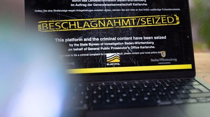 Betrugs-Websites beschlagnahmt Betrugs-Websites beschlagnahmt