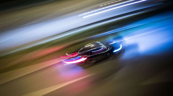 Illegales Autorennen