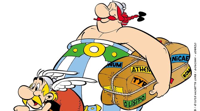 Asterix und Obelix reisen in neuem Comic nach Portugal Asterix und Obelix reisen in neuem Comic nach Portugal