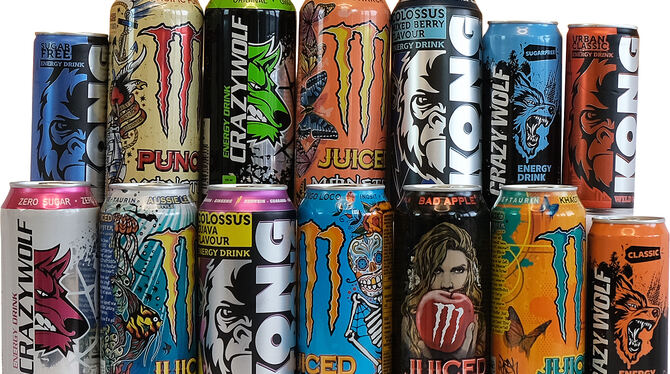 Energydrinks sind beliebt. Sie locken mit vielen verschiedenen Sorten und aufregenden Designs.