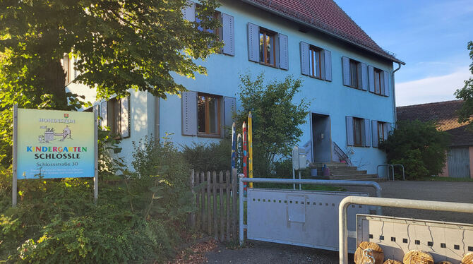 Der Kindergarten in Eglingen ist, wie auch die anderen vier Einrichtungen in Hohenstein, ausgelastet.