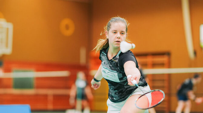 im Einzel und Doppel für die Spvgg Mössingen erfolgreich: Nadja-Christine Reihle.