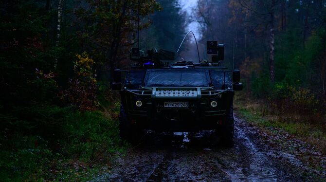 Spähwagen vom Typ Fennek