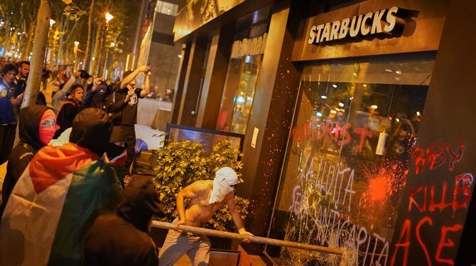 Nahostkonflikt - Proteste in Spanien Nahostkonflikt - Proteste in Spanien