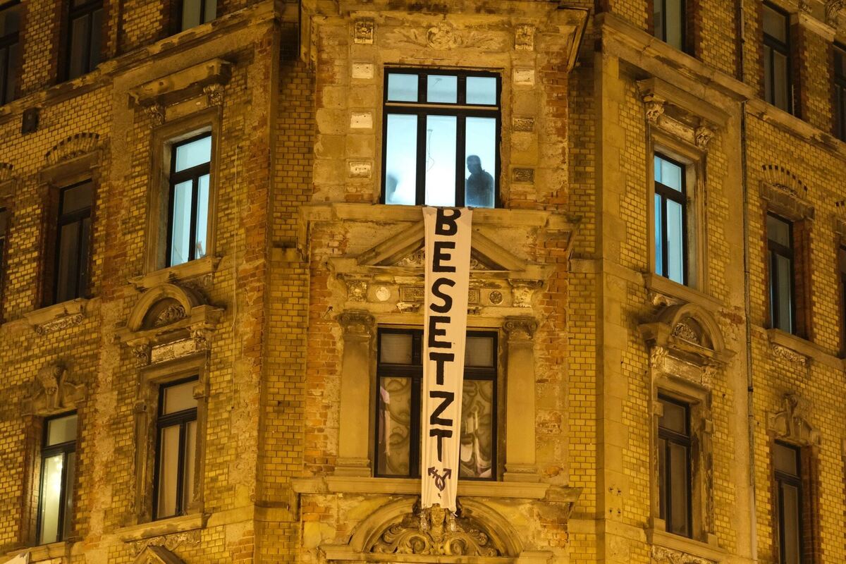 Erneut Hausbesetzung in Leipzig Erneut Hausbesetzung in Leipzig