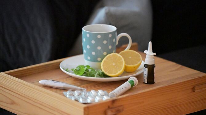 Illustration - Erkältung Illustration - Erkältung