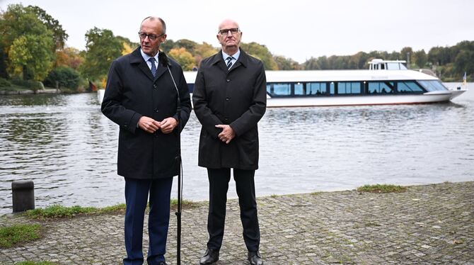 Bundeskanzler Merz zum Antrittsbesuch in Brandenburg Bundeskanzler Merz zum Antrittsbesuch in Brandenburg