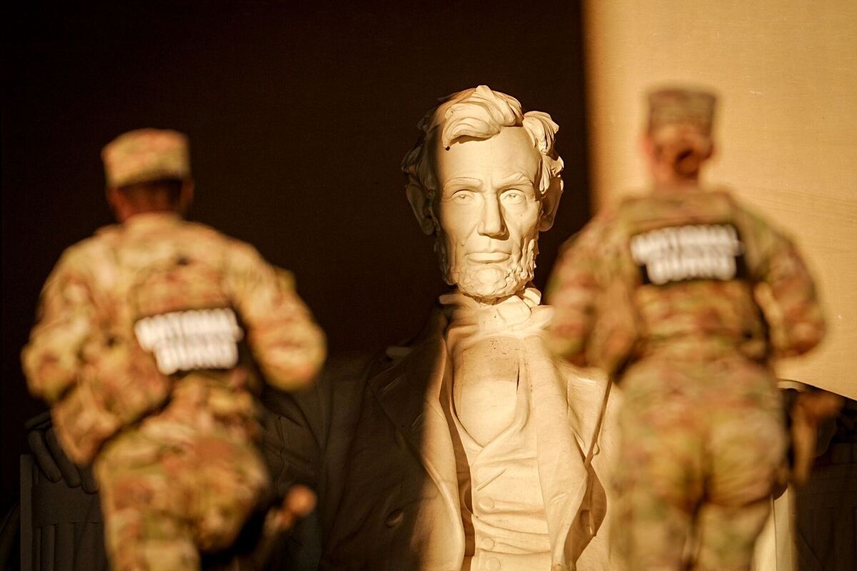 Nationalgarde in Washington D.C. Nationalgarde in Washington D.C.