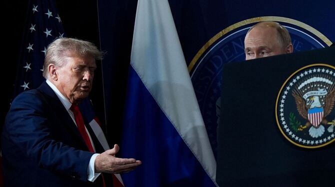 Treffen von Trump und Putin