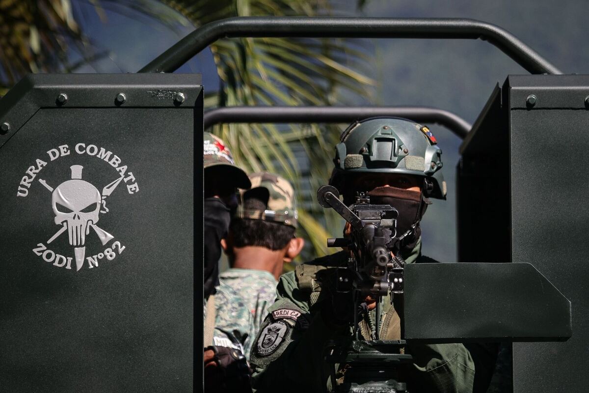 Militärtraining in Venezuela