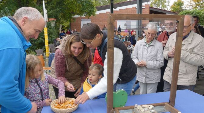 Jung und Alt kam zusammen zur Abschiedsparty des Ferientagheims. FOTO: SANDER Jung und Alt kam zusammen zur Abschiedsparty des Ferientagheims. FOTO: SANDER