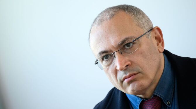 Michail Chodorkowski in Berlin Michail Chodorkowski in Berlin