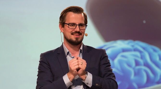 Boris Nikolai Konrad, Gedächtnissportler, Weltmeister Acht Weltmeistertitel, vier Guinness-Rekorde: Gedächtnissportler Boris Konrad erklärt in Vorträgen, wie Erinnerung funktioniert.