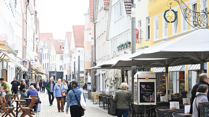 belebt Belebte Innenstadt