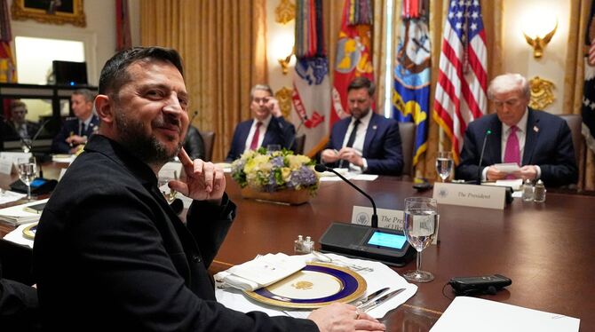 Trump empfängt Selenskyj im Weißen Haus Trump empfängt Selenskyj im Weißen Haus