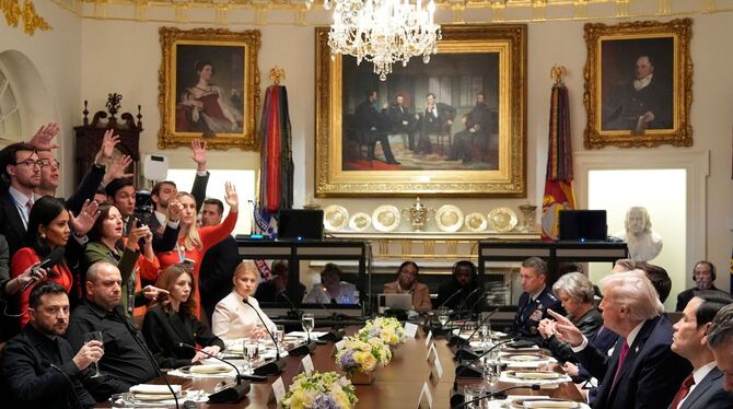 Trump empfängt Selenskyj im Weißen Haus Trump empfängt Selenskyj im Weißen Haus