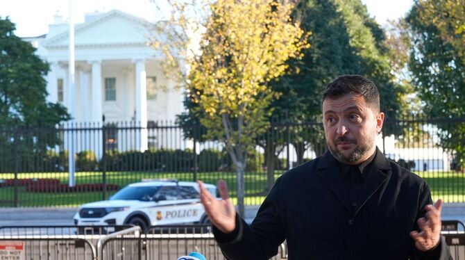 Trump empfängt Selenskyj im Weißen Haus Trump empfängt Selenskyj im Weißen Haus