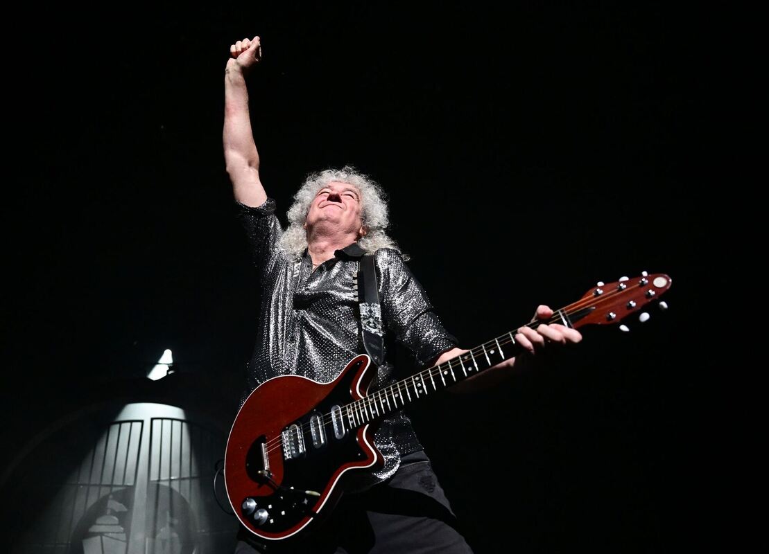 Queen Gitarrist Brian May bei Musical »We will rock you« Queen Gitarrist Brian May bei Musical »We will rock you«