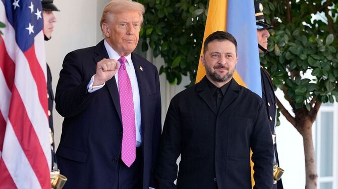 Trump empfängt Selenskyj im Weißen Haus Trump empfängt Selenskyj im Weißen Haus