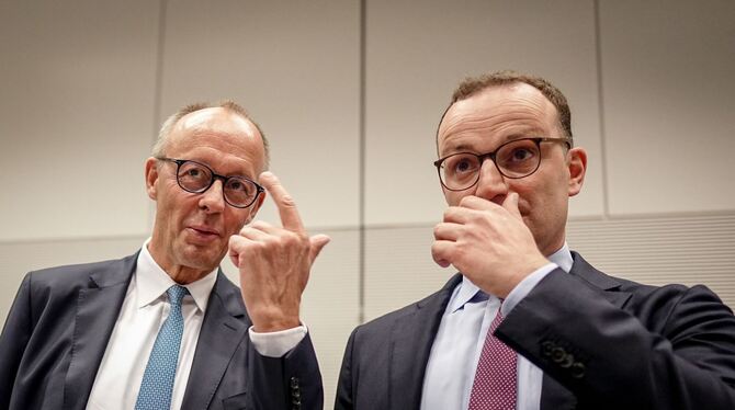 Merz und Spahn Merz und Spahn