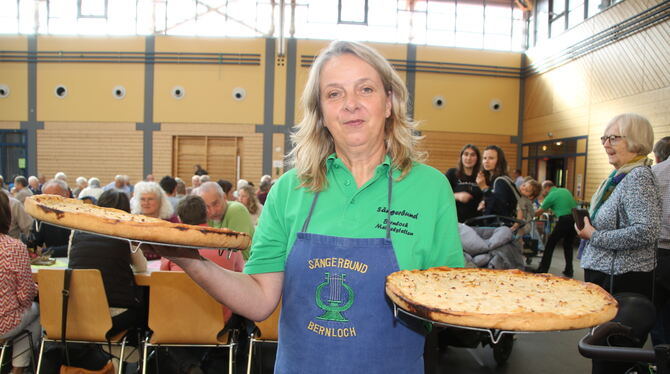 Der Zwiebelkuchen ging in Hohenstein nicht aus.
