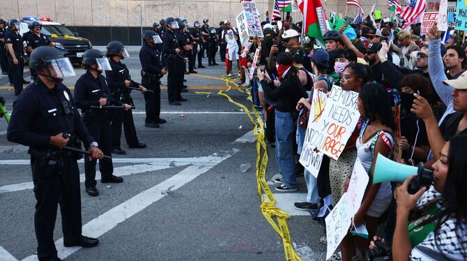»No Kings«-Demonstrationen - Los Angeles »No Kings«-Demonstrationen - Los Angeles